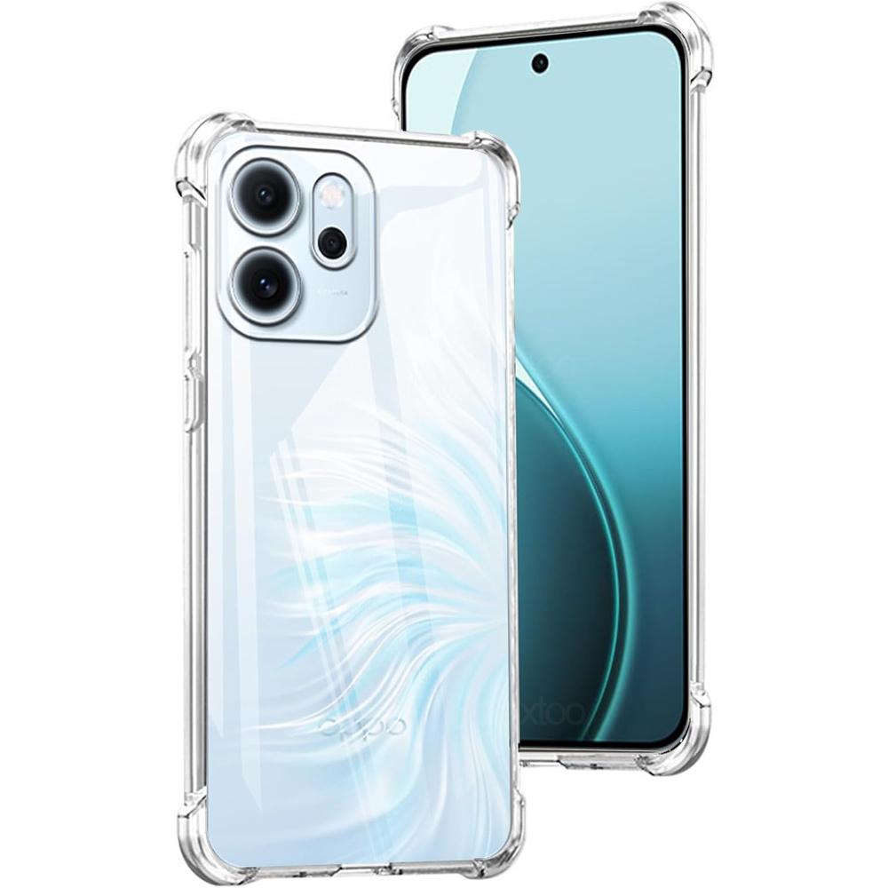 

Для OPPO Reno14 F Чехол Прозрачный Мягкий Задник Противоударный Чехол OPPOReno14 FS Reno 14 Pro 14F 14FS Прозрачные Фундас Коке For Reno14 F 5G прозрачный