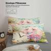 Softville Cozy Town 3PCS Bedding Sets Lop Rabbit Twist the Dial Pinted Duvet Cover No Filling Cartoon Style Queen King Size