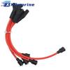 Spark Plug Wire Set 84-813720A5 For Mercruiser 110 120 140 3.0LX 84-816761Q5 816761A5 43376A5 Sierra 18-8800-1 Mallory 9-28020