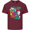 Just a Boy Who Loves Trains Spotter Engine Unisexs Light Cotton TShirt