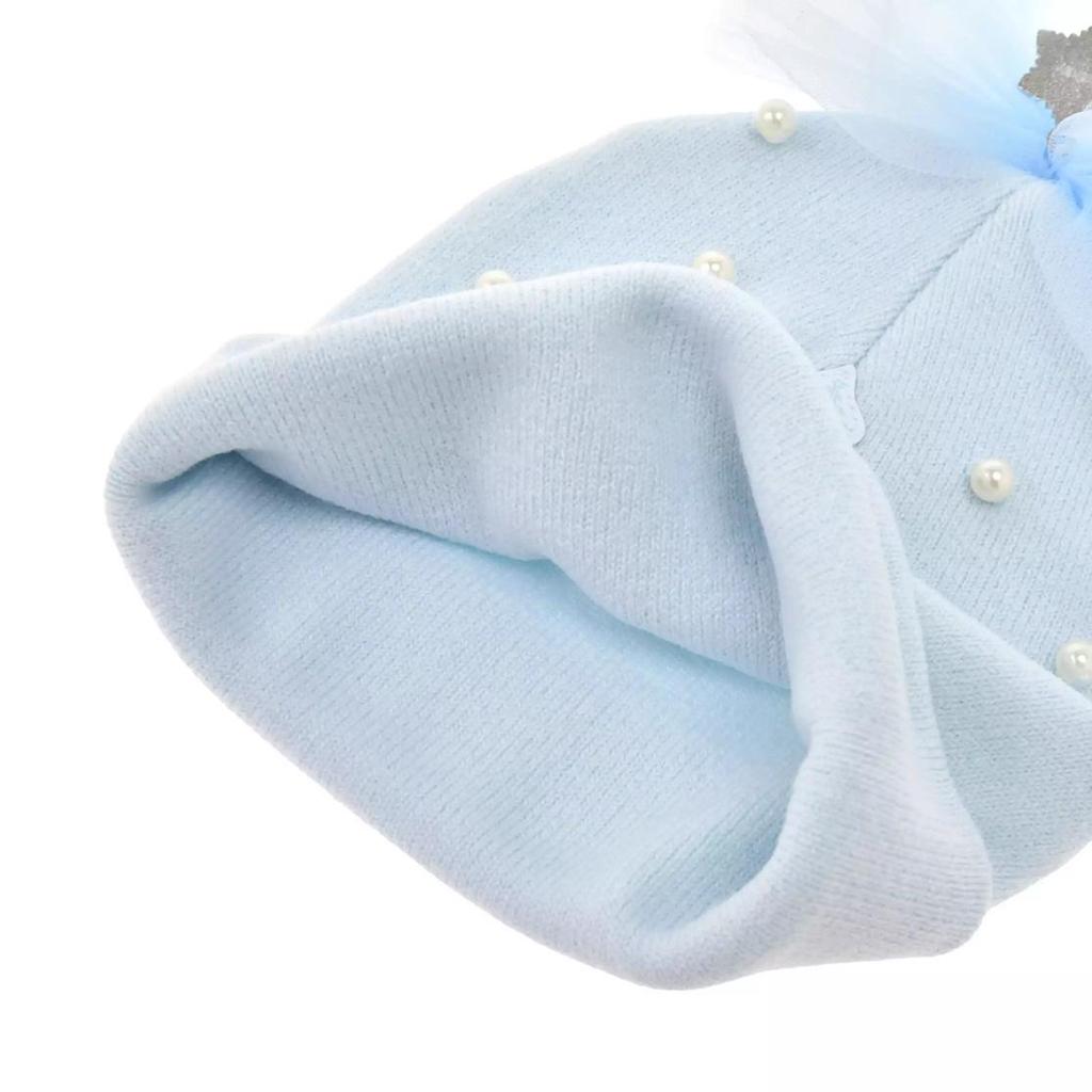 Disney Elsa Kids' Knit Cap Ribbon ( ENJOY WINTER ) Japan NEW Disney Store