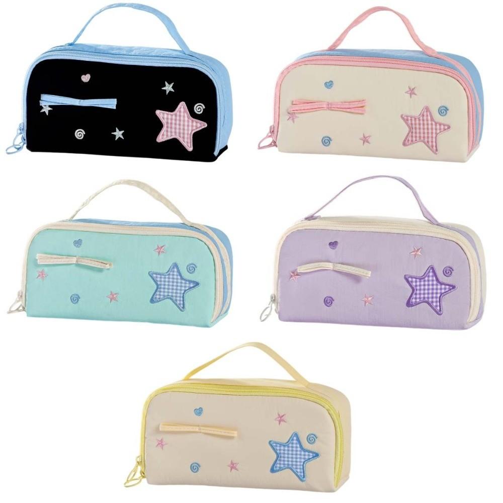 Desktop Storage Korean Style Pen Bag Pencil Pouch Cloth Stationery Bag  Stationery Holder