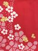 7 Years Girl in Pure Genuine Shibori Gold Piece Picture Kimono HYS218 [Muromachi-st.] Shichi-Go-San Kimono, Old, (Made Japan, Silk), Pattern,