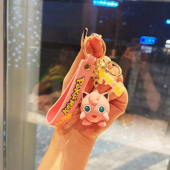 Pokemon Pikachu Cartoon Keychain: Cute Bag Pendant & Small Gift