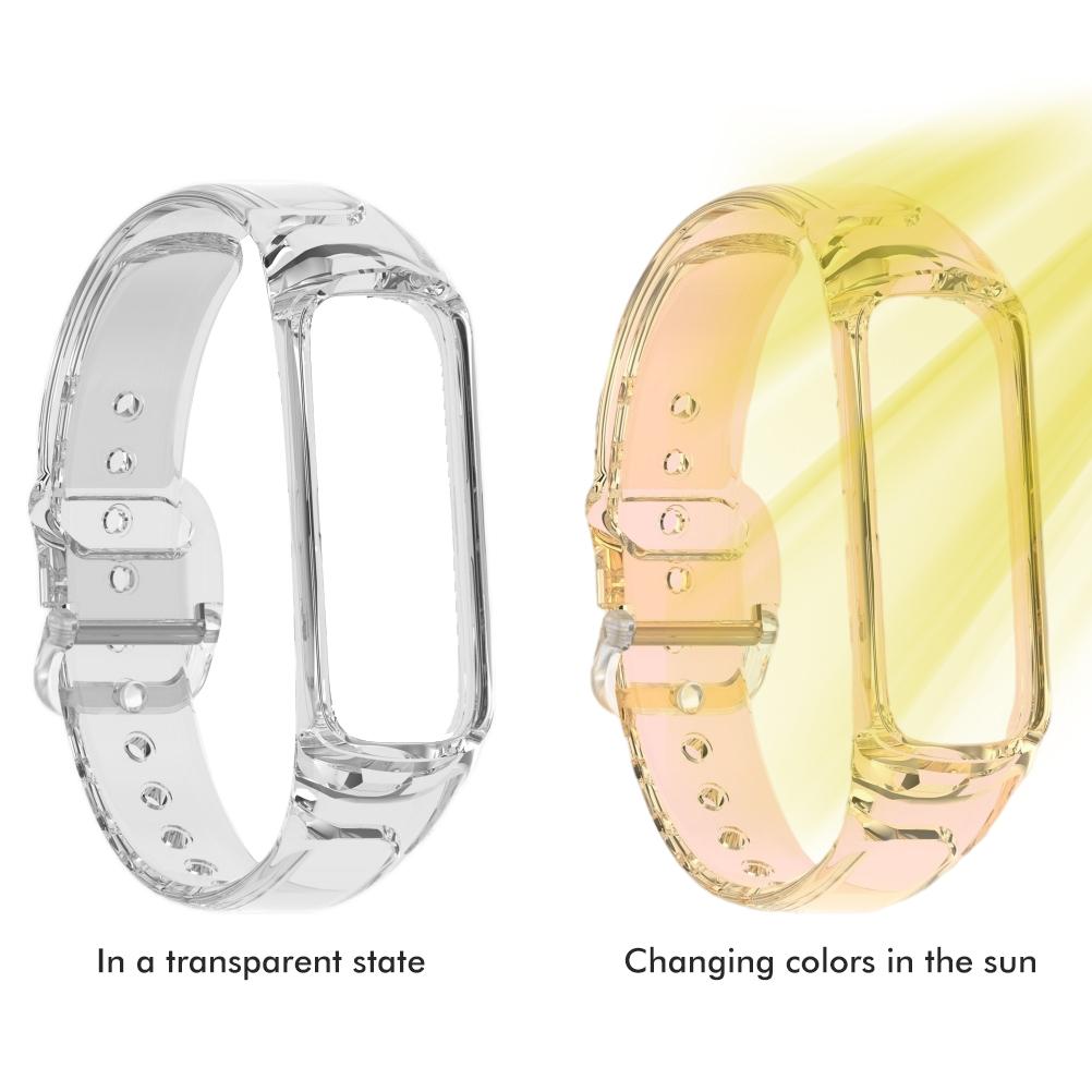 Сменные ремешки, совместимые с Samsung Galaxy Fit2 SM R220, умные ремешки, ремешок для часов для женщин и мужчин Yellowish yellow