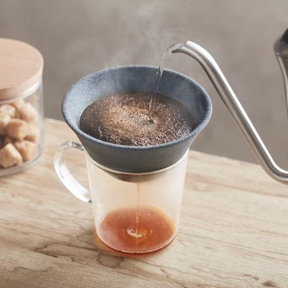 Advanced Door Ceraful Coffee Filter and Dripper Approximately 1 To 3 Cups CRF-B1