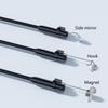 Industrial Sewer Borescope 8mm Flexible Endoscope 2inch Waterproof Camera for Engine Diagnostics Pipeline Maintenance