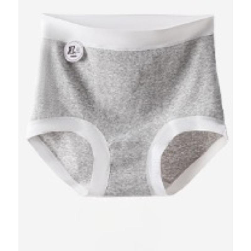 Dames Herfst en Winter Nieuwe Kleur Katoen Om Buik te Verzamelen Heupen Liften Hoge Taille Slipjes