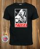 Final Fantasy T-Shirt Inspired Sephiroth T-Shirt Obey Style Black Printed T-Shirt