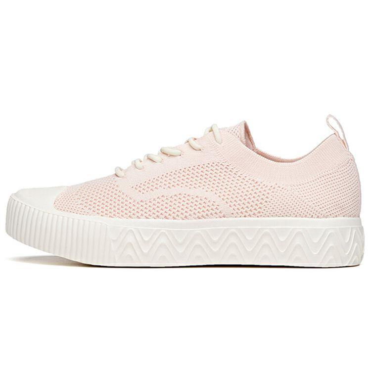 

Anta Lifestyle Series Casual Wear Durable Non-Slip Low-Top Skate Shoes Women sneaker Light-Pink 122128064-3 40