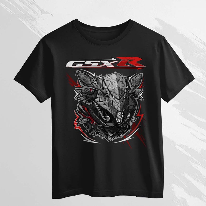 Motorcycle Tshirts GSXR 1000 20172025 Dragon Fans Biker Tee