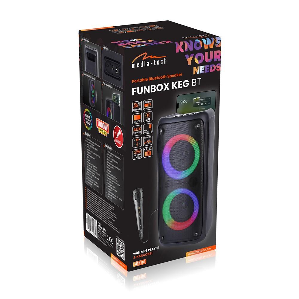CAIXA DE SOM BT PORTÁTIL FUNBOX BT MT3181