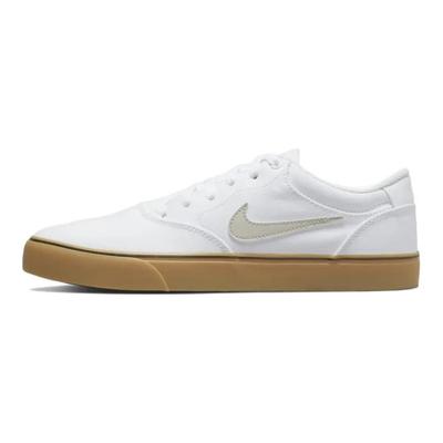 Chron 2 Canvas SB Bílé Gumové Unisex Tenisky Gumově-Světle Hnědé Světle Kostěné DM3494-105