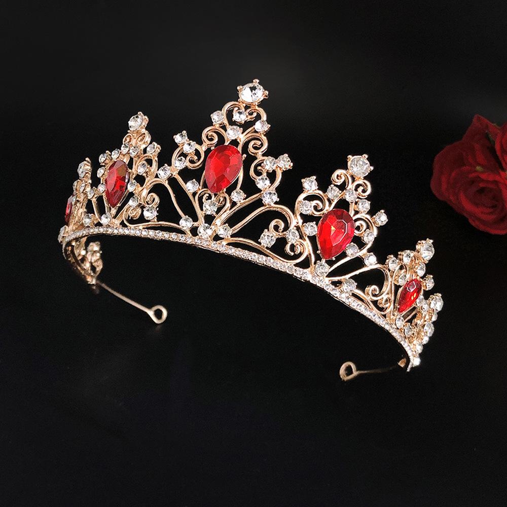 New Crown Bridal Bridal Hair Accessories Birthday Crown Crystal Crown Wedding Headwear
