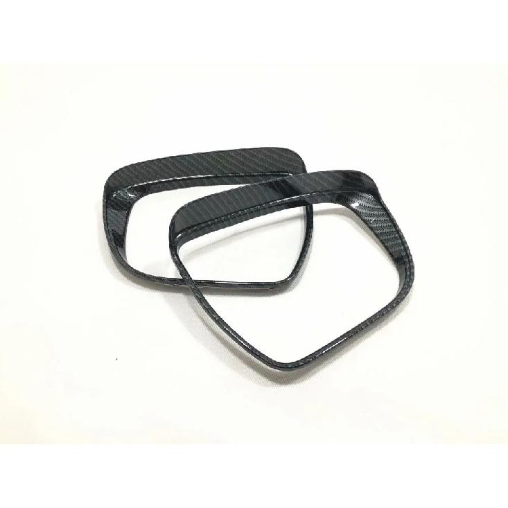 For Nissan Qashqai J11 Murano 2014 2015 2016 2017 2018   Auto Rearview Mirror Cover Eyebrow Frame Trims Car Accessories