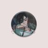 Cute Cartoon Boy Soft Button Pins Alien Stage Ivan Brooches Shirt Backpack Hat Clothing Accessories Fans Collection Badge Gifts