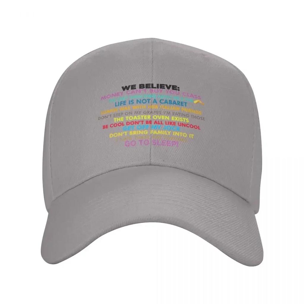 We Believe Real Housewives of New York RHONY Baseball Cap Mountaineering Golf Anime Hat WoWoUnisexs Hats 2025 WoUnisexs