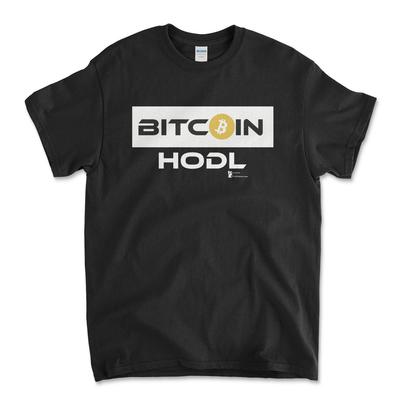 Bitcoin BTC Krypto Kryptowaluta Altcoin HODL Czarny T-shirt UPC82 Unisex T-shirt