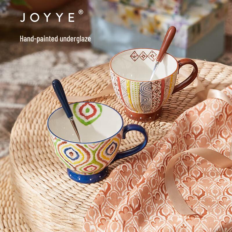 JOYYE Hand-Painted Ceramic Mug