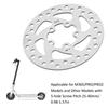 5 Holes Electric Scooter Brake Disc for M365 /PRO/ PRO2 Brake System Accessories