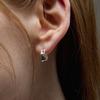 PAIGEFLYNN JEWELRY [925 Silver] Rib Wave Earrings