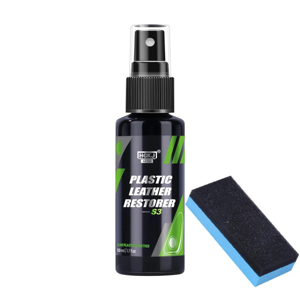 

Motorcycle Plastic Restorer Back To Black Gloss Cleaning kit Plastic Leather Repair Auto Polish And Repair Coating Renovator