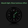 Luminous Car Clock Digital Watch Mechanics Quartz Clocks Car Ornament Timetable Clock Electronic Clock for Dashboard Vent Mount