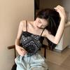 Spicy Cashew Flower Camisole: Chic 2025 Summer Style for Women