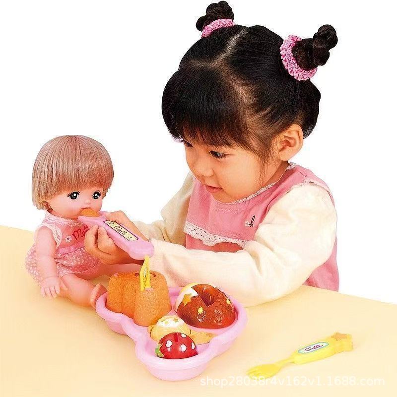 Non-Toxic New Food Feeding Pudding Feeding Toy Little Bear Bento Food Platter Role Play Early Education Pretend Play House Toys