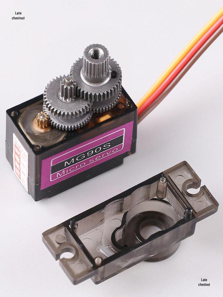 MG90S 14g Metal Gear Tilt Servo for Fixed-wing RC Aircraft & Robots
