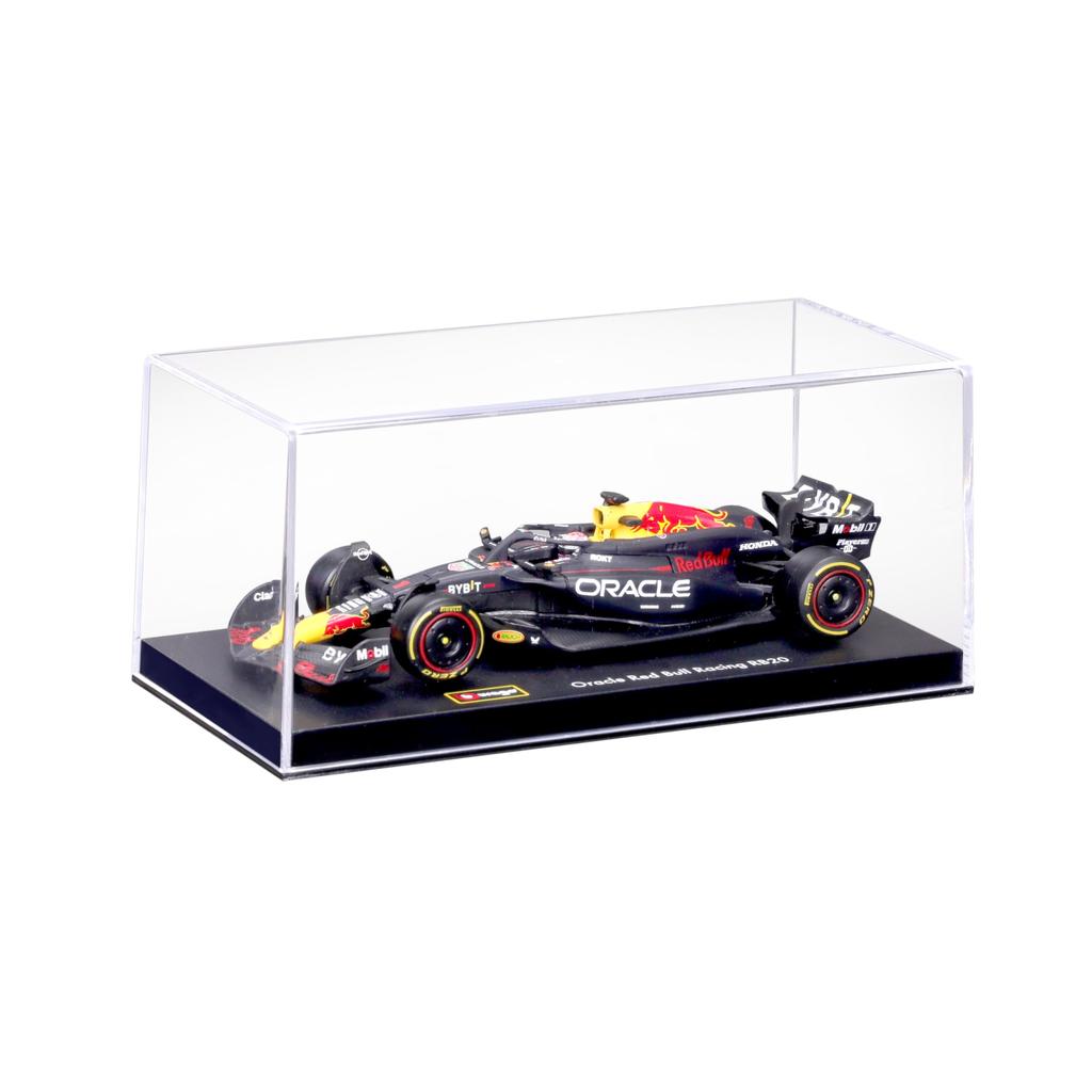 BBURAGO Scale Oracle Red Bull Racing Honda RB20 Verstappen 2024 Navy 1/43 M. (with Driver) BR-18-38098MV