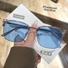 1Pcs Square Metal Frame Computer Glasses Pochromic Anti Radiation Blue Light Eyeglasses For Women Men