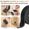 1/3pcs Black Croppable Mute Wear- Anti-slip Table and Chair Foot Protector Pad-suitable for Dining Tables, Chairs and Shoe Sole
