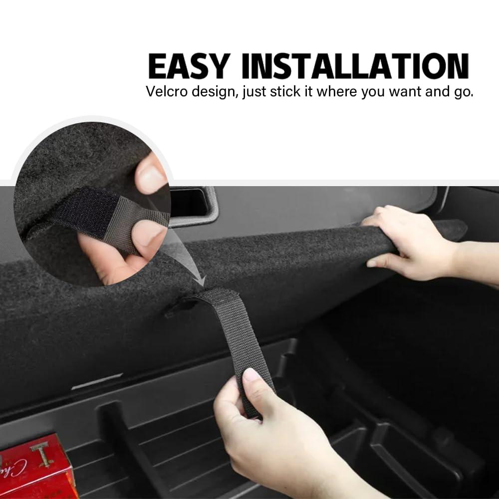 Rear Trunk Lid Pull Strap for Tesla Model Y 2025-2025 Juniper Launch Drawstring Rope Open Cover Handle Organizer Car Accessories