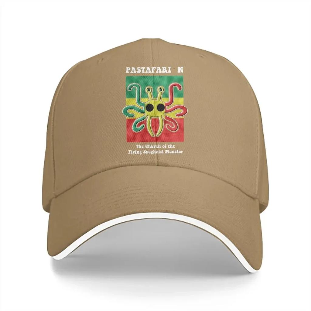 Pure Color Dad Hats Pastafarian The Church Men's Hat Sun Visor Baseball Caps Flying Spaghetti Peaked Cap