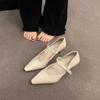 Single Shoes Stiletto Style Princess Style Pointed Head Stiletto Mary Jane High Heels European Style