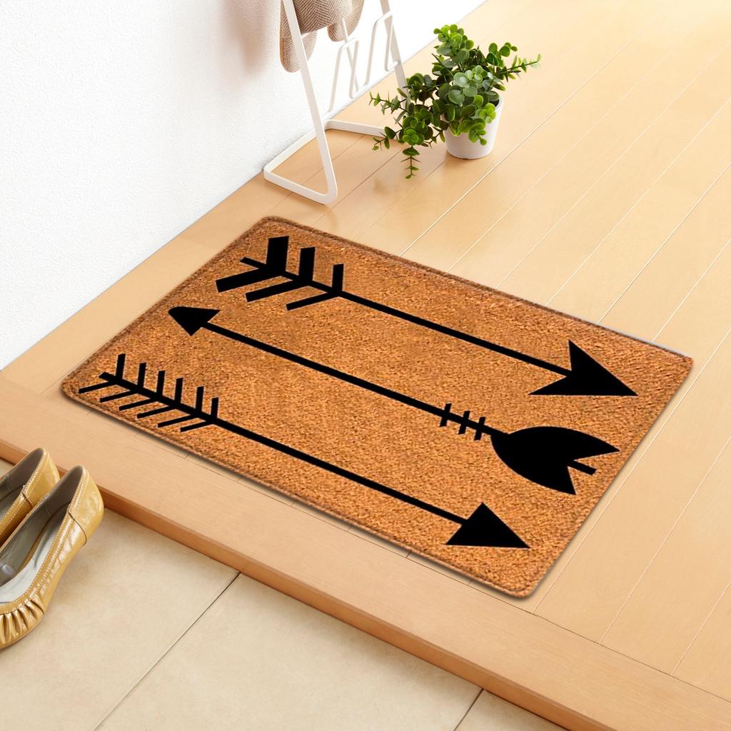 Creative Home Door Mat Water Absorbent Non-Slip Mat Living Room Kitchen Floor Mat Bedroom Carpet
