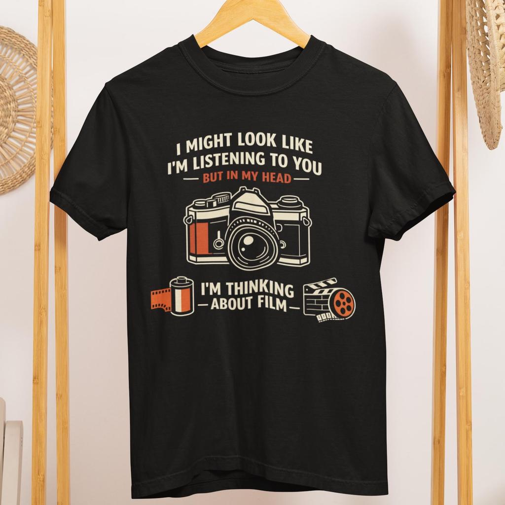 Vintage Film Photography T-Shirt Funny Camera Lover Gift Comfort Colors Tee