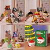 King Monkey The Santa Claus Cartoon Figures Micro Blocks Toy For Creative Play