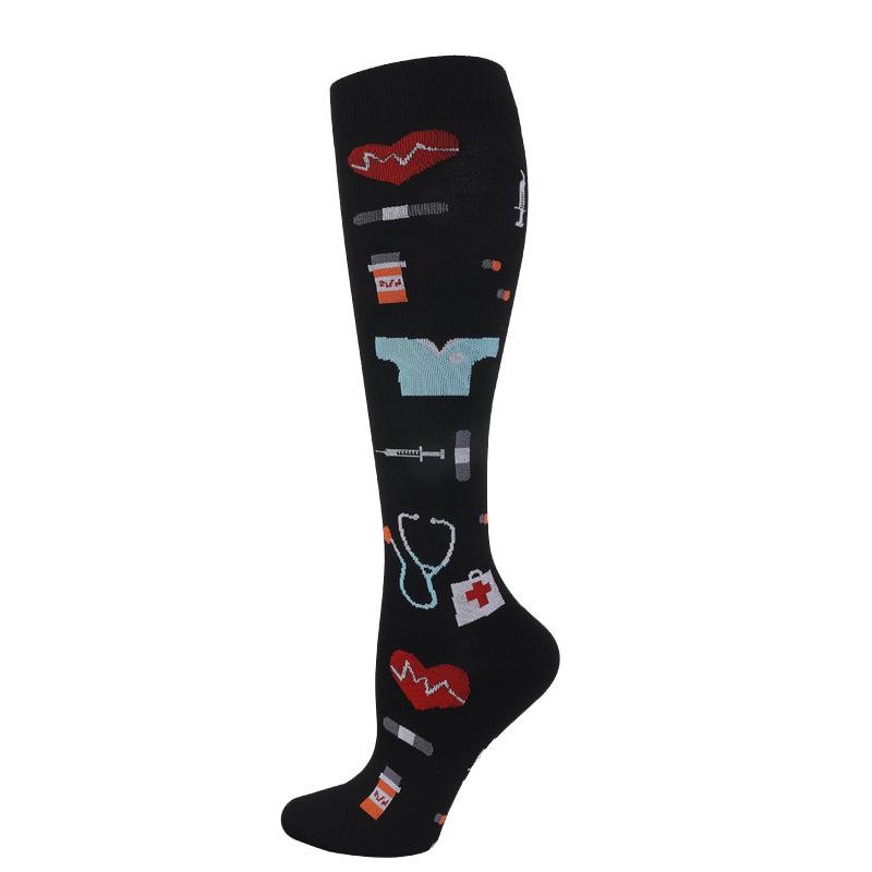 Unisex Cross-Border Sports Compression Running & Jump Rope Calf Socks