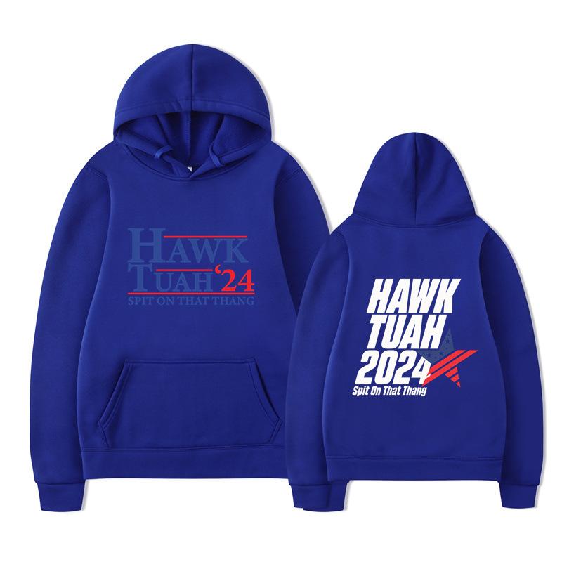 Hawk Tuah Spit on That Thang Hoodies Men Fashion Long Sleeve Sweatshirts Women Casual Harajuku Streetwear Sudaderas