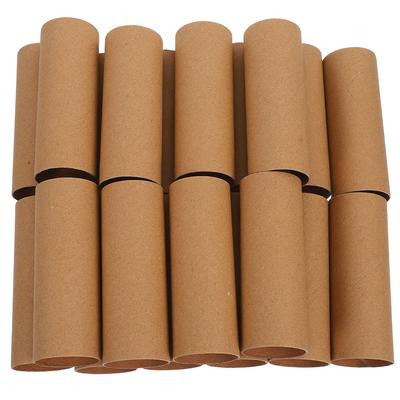 30 Stück Bastelröhren Karton DIY Kunströhren Zubehör für Erwachsene Klassenzimmer Kreativität Papierrolle Basteln Runde Bastelröhren Großhandel