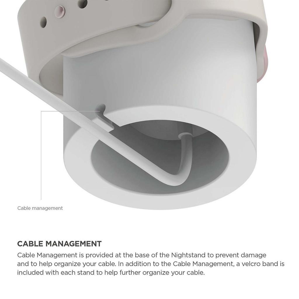 Silikonowy stojak na ładowarkę Stacja dokująca do uchwytu na kabel ładowarki