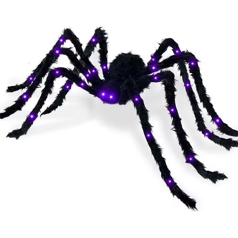 Halloween Glowing Spider Decorations for Indoor & Outdoor