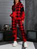 Spring and Autumn New Women's Casual Fashion Zipper Hooded Sweater Sweatpants Set Lightweight and Comfortable