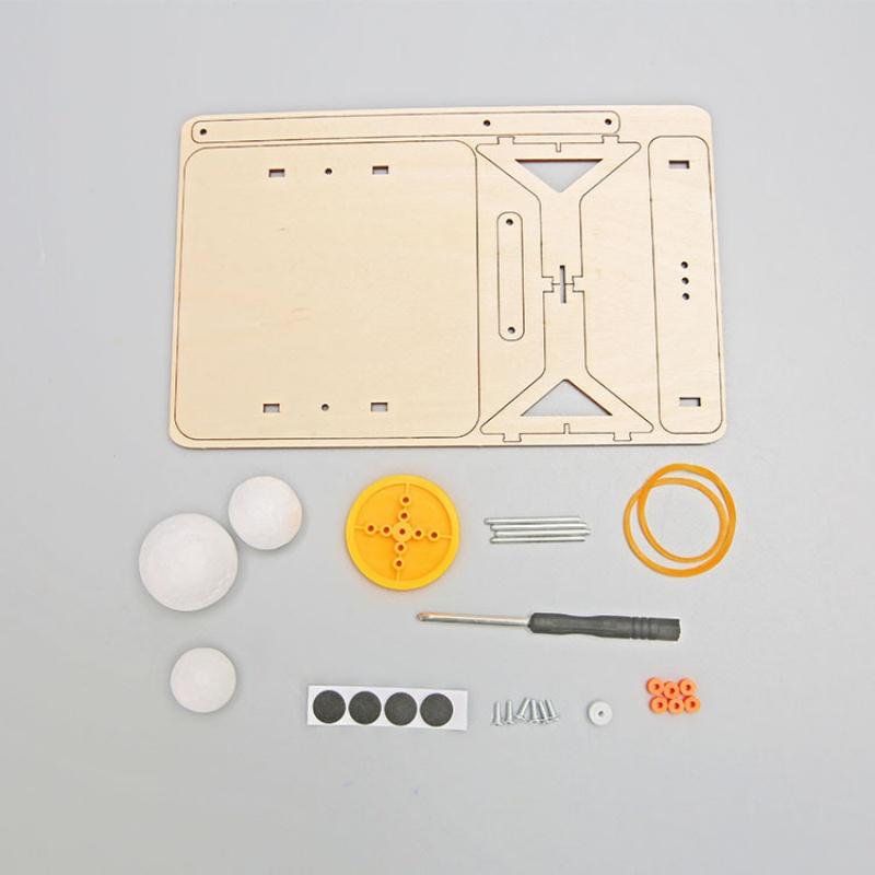 Diy Earth Moon Sun Spheres Model Tecnologia Science Toys Stem Experimental Tool Kit Teaching Aids For Kids Educational Gift