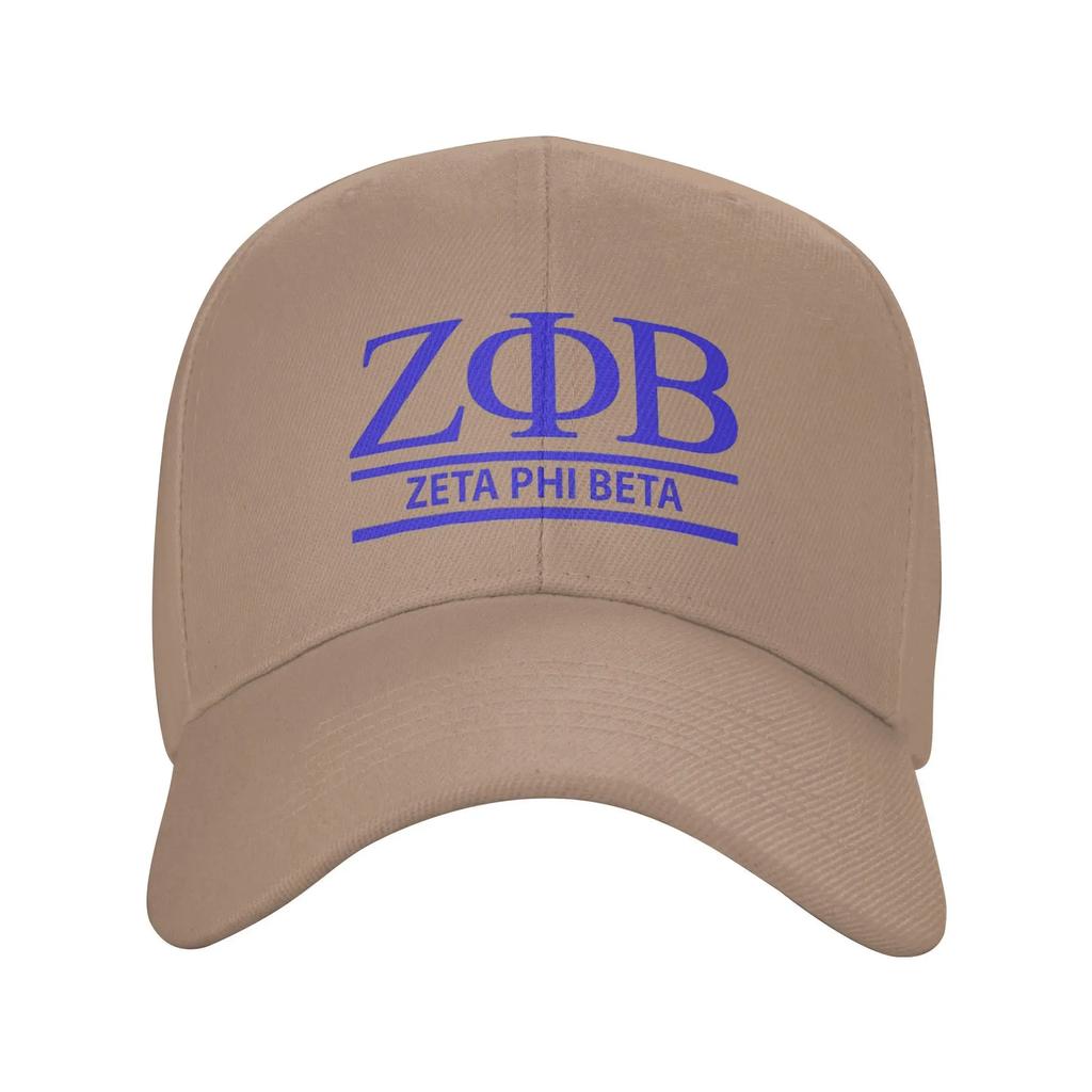 Unisex Baseball Hats Zeta Phi Beta Greek Letter 1920 ZOB Outdoor Streetwear Summer Sports Baseball Caps Hip Hop Cap Casquette