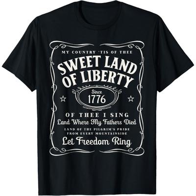 Liberty Patriotic USA United States of America T-shirt