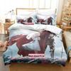 Gamw ENDER LILIES Quietus of the Knights Bedding Set Printed With Pillowcase Bed Duvet Cover Soft Single Double Queen Super King
