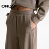 ONLY Women's Elastic Waist Straight-Leg Trousers